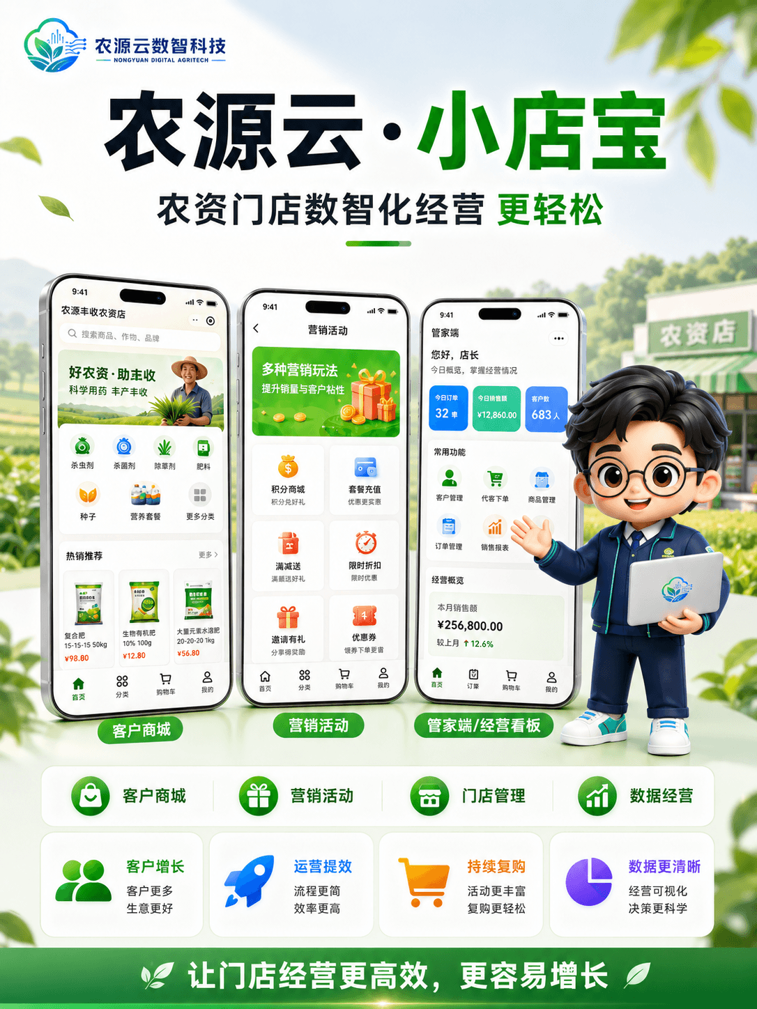 小店宝智能进销存管理界面
